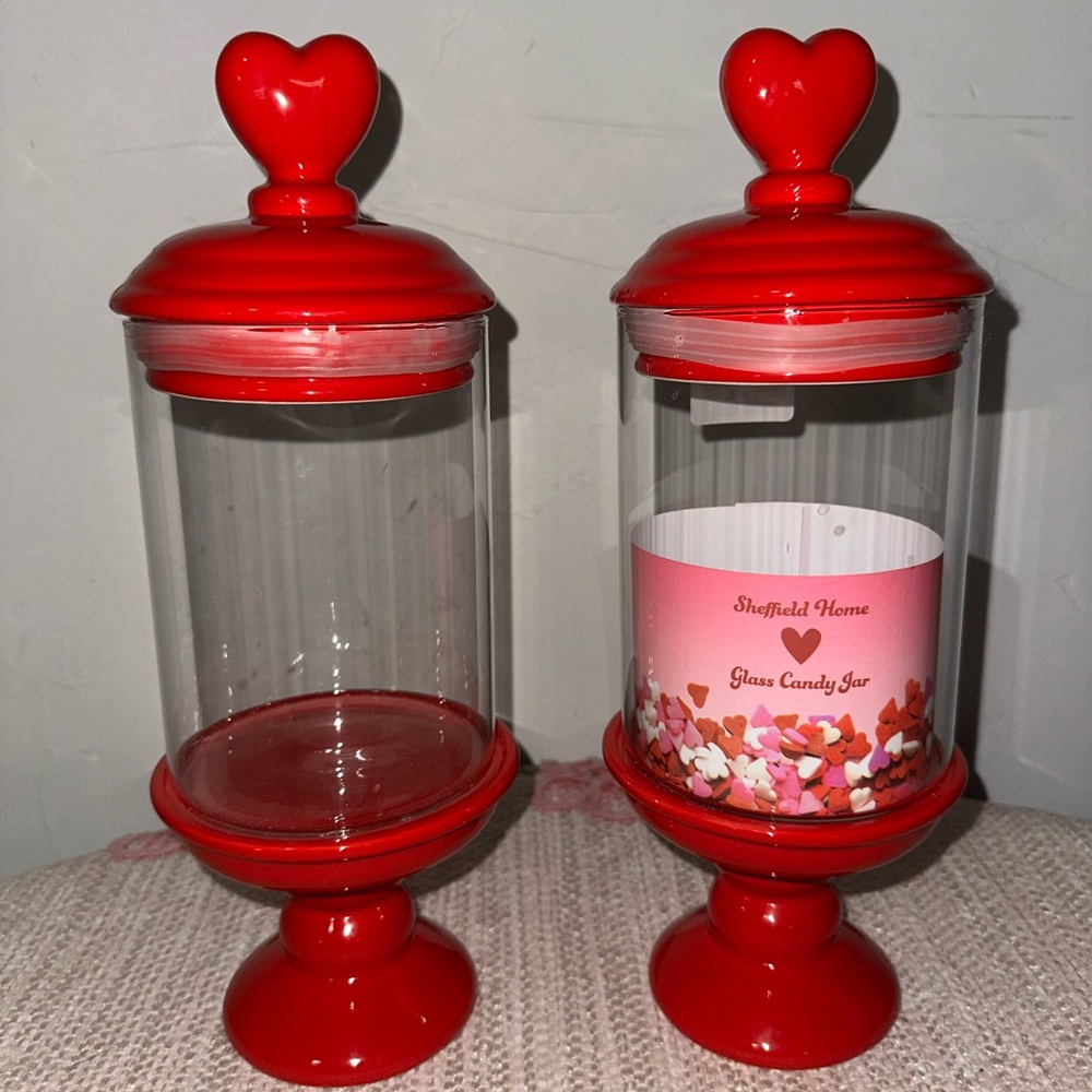 Sheffield home glass candy jars!❤️